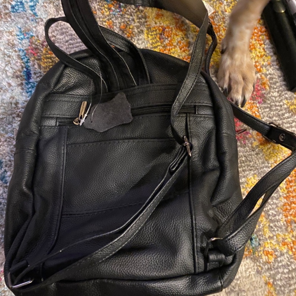 Mini Leather Backpack - Picture 3 of 6